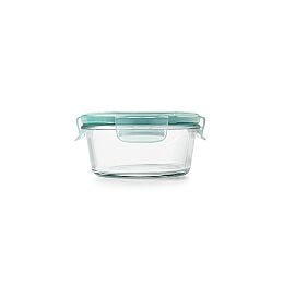 2 Cup Smart Seal Glass Round Container