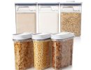 3 Piece Cereal Dispenser Set & 6-Piece POP Container Set Bundle