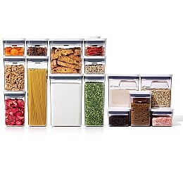 10-Piece POP Container Set & 8-Piece POP Container Baking Set Bundle