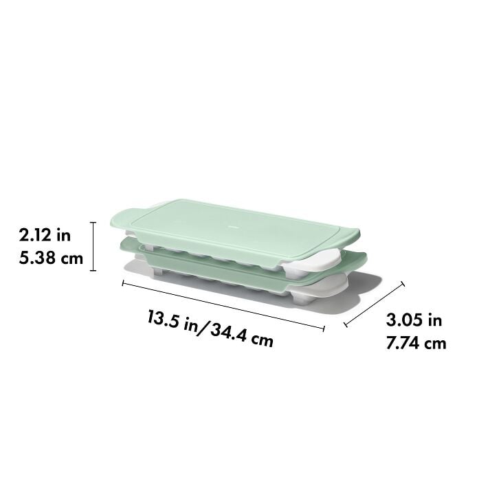 Tot 2pk Baby Food Freezer Tray - Opal