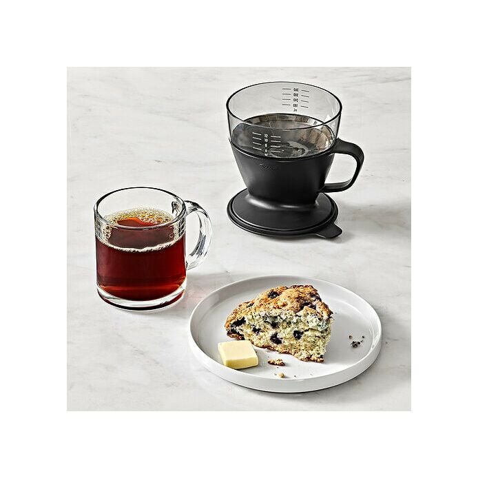 Pour Over Coffee Maker with Water Tank - Matte Black