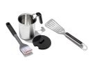 Grilling Basting Pot and Brush Set & Grilling Precision Turner Bundle