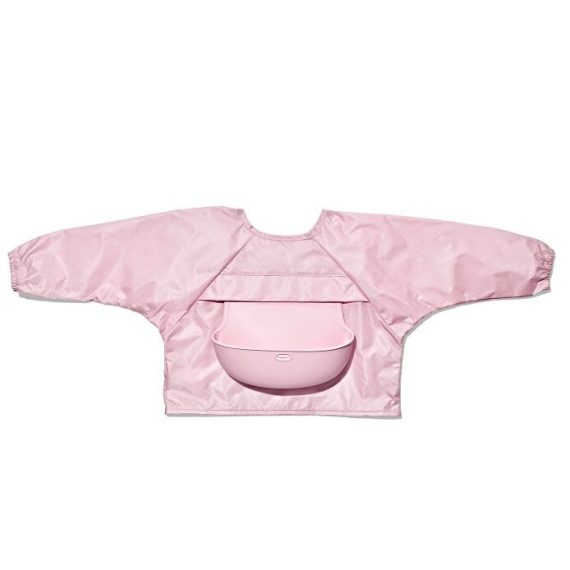 Sleeved Roll-Up Bib - Blossom
