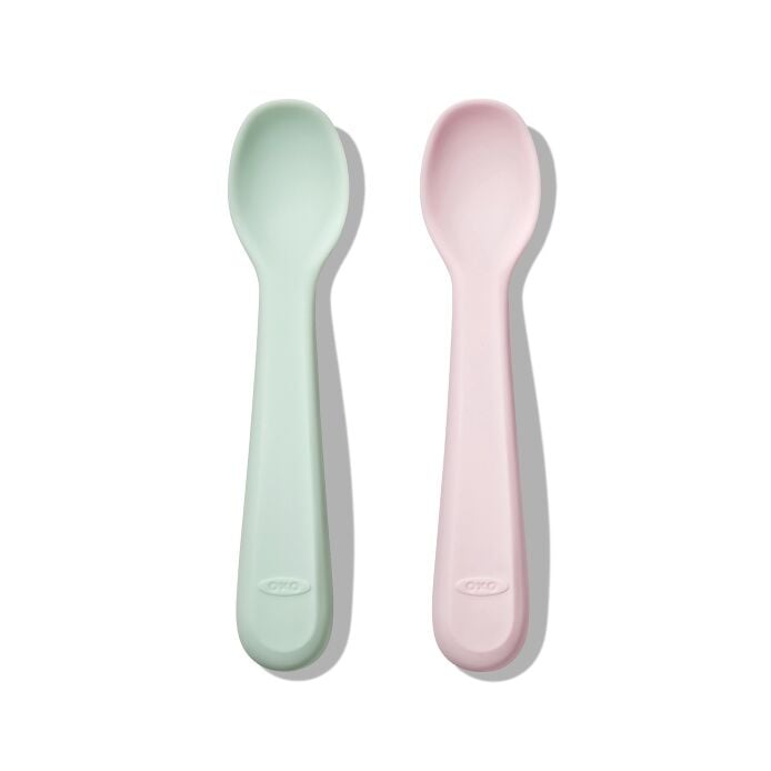 Silicone Spoon Set - 2 Pack - Opal & Blossom