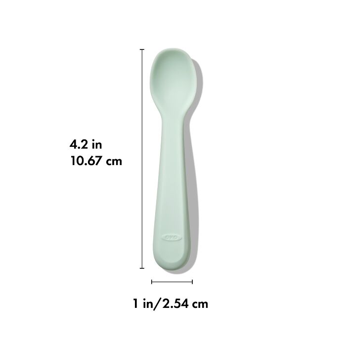 Silicone Spoon Set - 2 Pack - Opal & Blossom