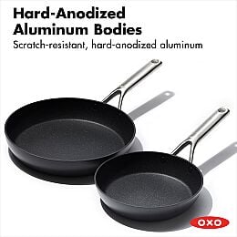 Ceramic Professional Non-Stick 2-Piece Frypan Set, 8-Inch and 10-Inch