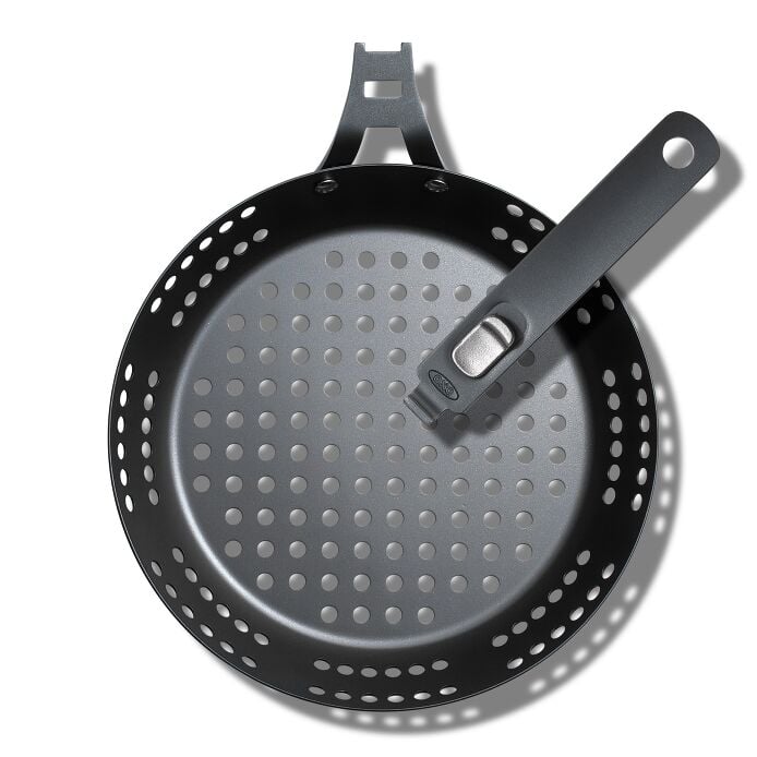 Outdoor 10" Perforated Carbon Steel Pan