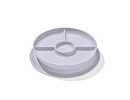 Stick & Stay Suction Divided Plate