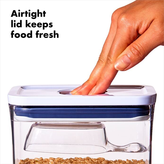 OXO Good Grips Pet POP Container ?C 6.0 Qt/5.7 L with Half Scoop