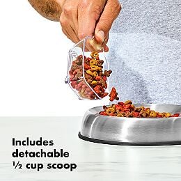 OXO Good Grips Pet POP Container ?C 6.0 Qt/5.7 L with Half Scoop