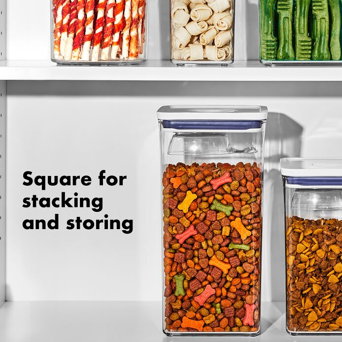 OXO Good Grips Pet POP Container ?C 6.0 Qt/5.7 L with Half Scoop