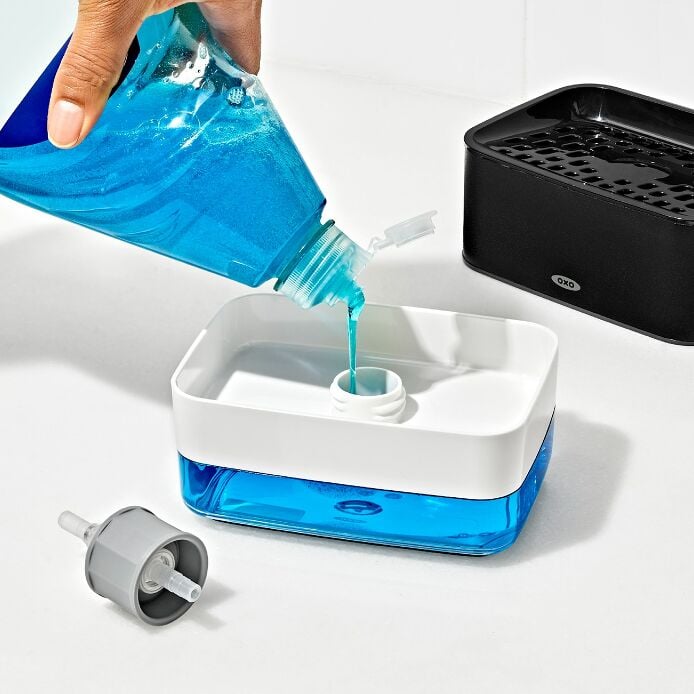 Soap Dispensing Sponge Holder