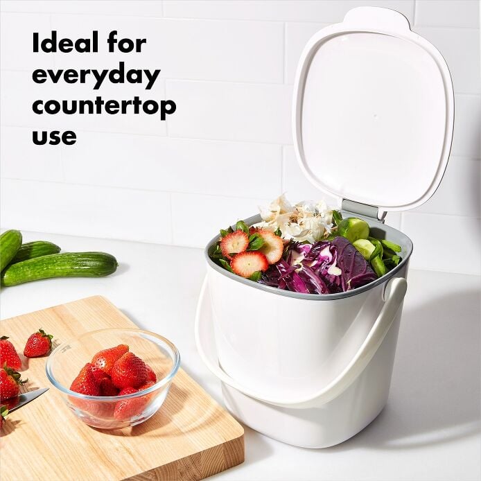 Easy-Clean Compost Bin - 0.75 Gal