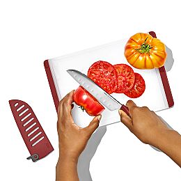 OXO Outdoor 5.5in Santoku Knife with Locking Sheath