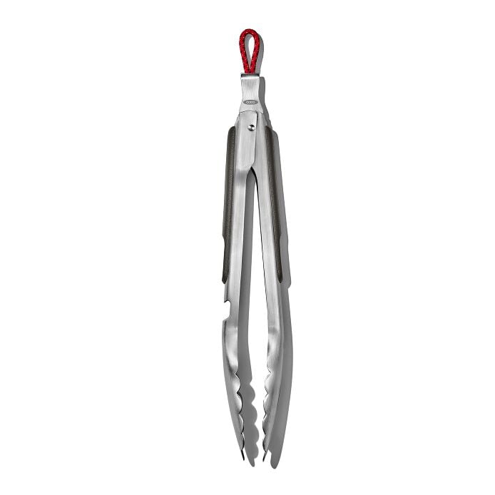 OXO Outdoor 10.5in Camp Stove Tongs with Bottle Opener