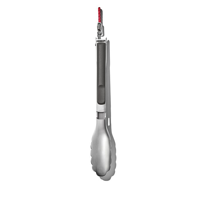 OXO Outdoor 10.5in Camp Stove Tongs with Bottle Opener