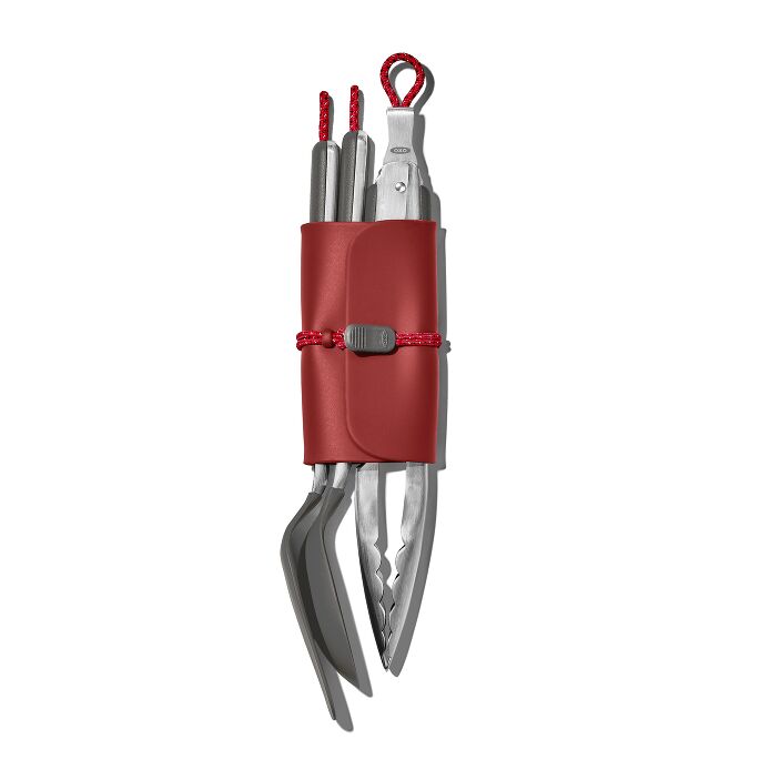 OXO Outdoor 4 -Piece Camp Stove Cooking Set