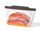 Outdoor Silicone Reusable Stand Up Bag Half Gallon (64 oz)