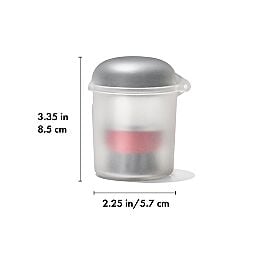 Outdoor Soap Dispensing Dish Brush with Storage Case