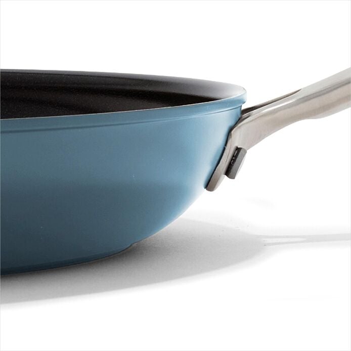 Enhanced 12" Frypan with Lid ?C Storm Blue