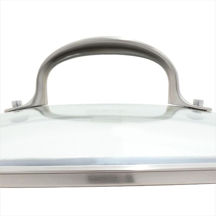 Enhanced 12" Frypan with Lid ?C Storm Blue