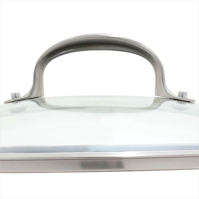 Enhanced 12" Frypan with Lid ?C Biscuit
