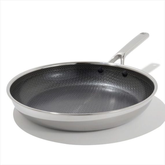 Trident Hybrid Non-Stick Stainless Steel 12 in Fry Pan