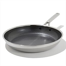 Trident Hybrid Non-Stick Stainless Steel 12 in Fry Pan
