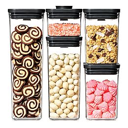5-Piece POP Container Set - Matte Black