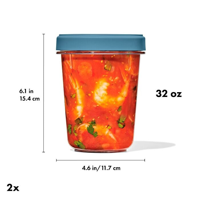 Twist & Stack Container (32 oz) ?C 2-Pack