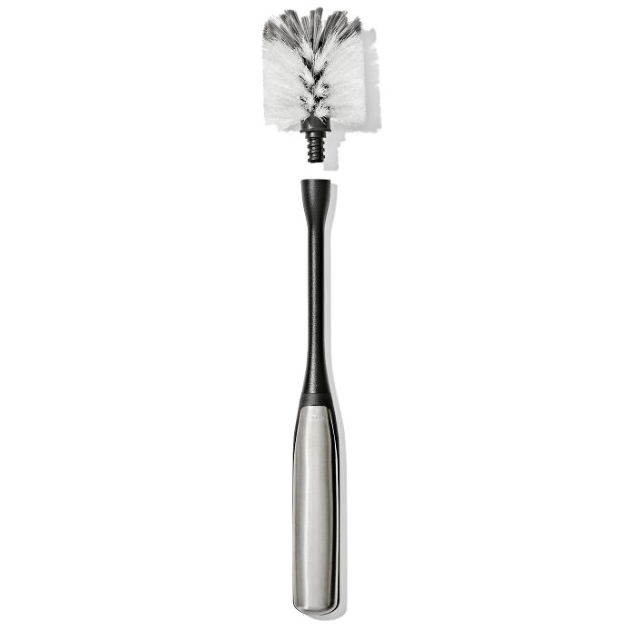 Steel Bottle Brush with Replaceable Head