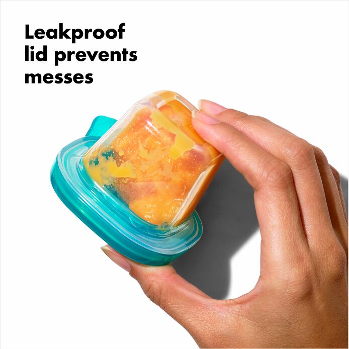 2 oz Baby Blocks? Silicone Freezer Storage Containers