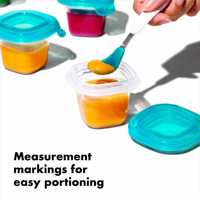 2 oz Baby Blocks? Silicone Freezer Storage Containers