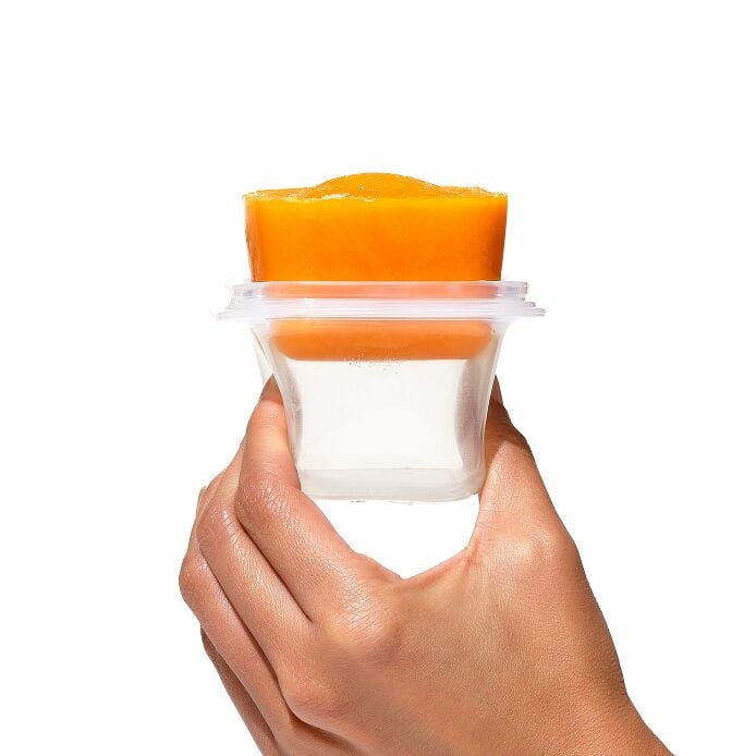 4 oz Baby Blocks? Silicone Freezer Storage Containers