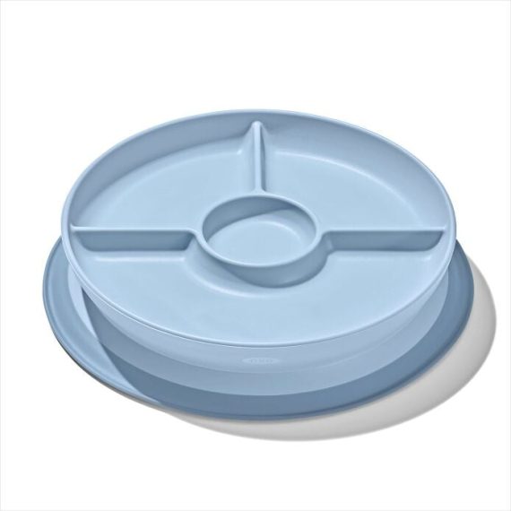 Stick & Stay Suction Divided Plate