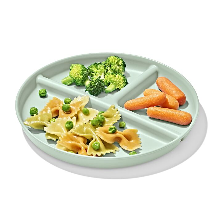 Stackable Divided Plates Set - 3 Pack