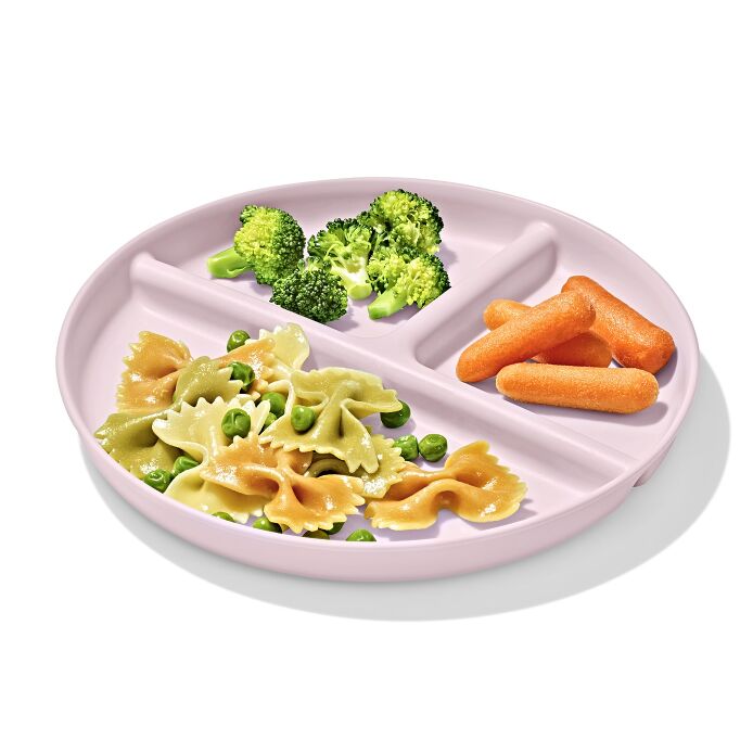 Stackable Divided Plates Set - 3 Pack