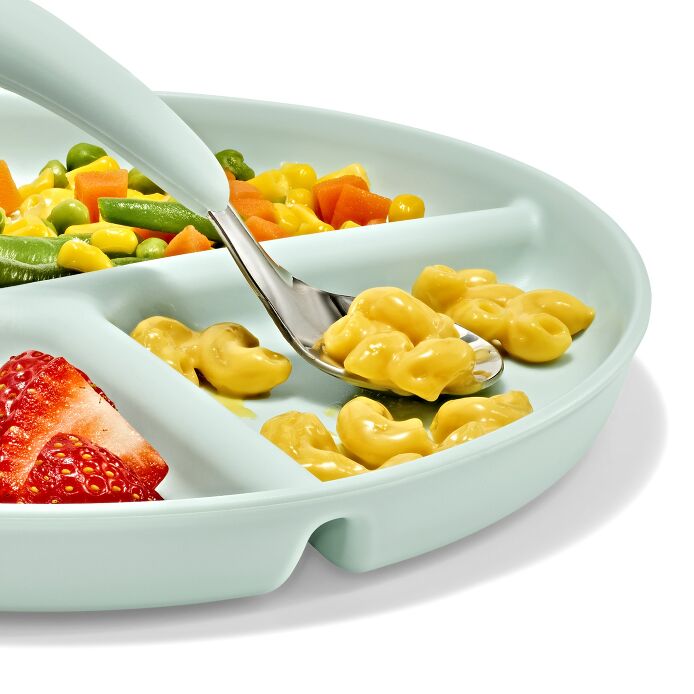Stackable Divided Plates Set - 3 Pack
