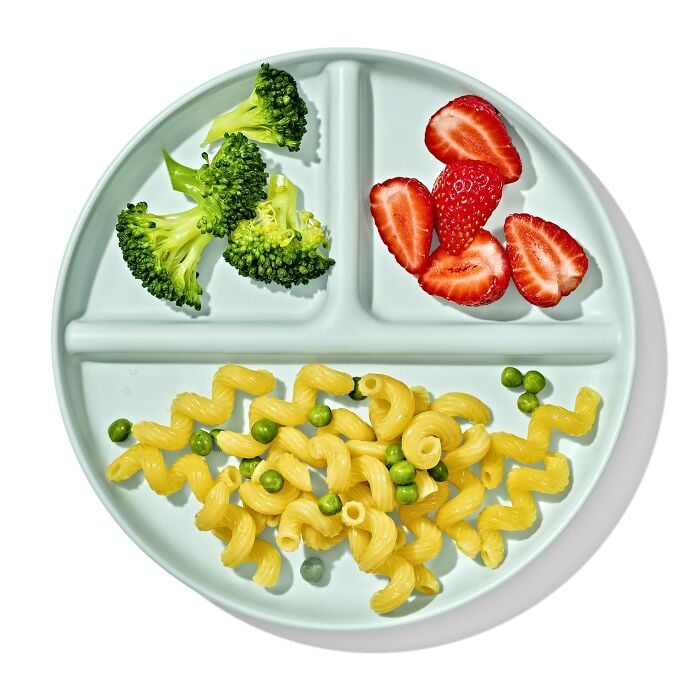 Stackable Divided Plates Set - 3 Pack