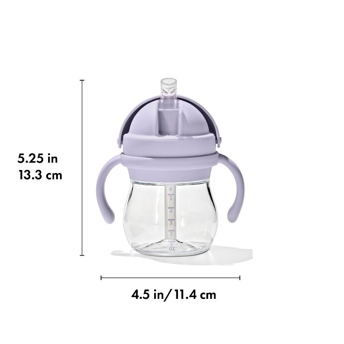 Transitions Straw Cup With Removable Handles - 6 Oz