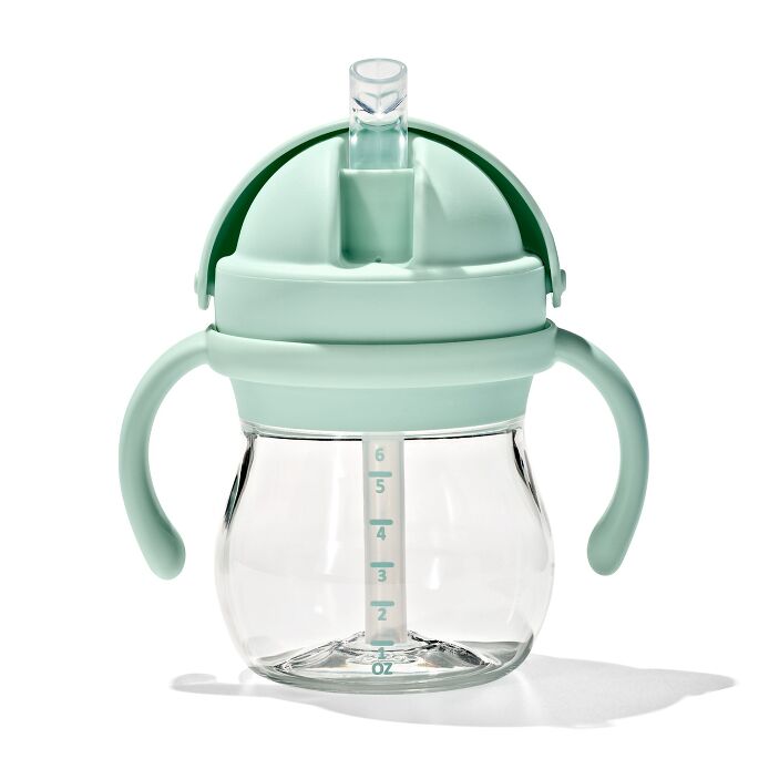 Transitions Straw Cup With Removable Handles 6 Oz