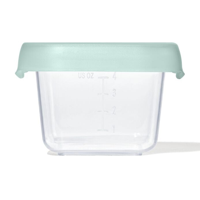 Baby Blocks Food Storage Containers (4 oz) - Opal