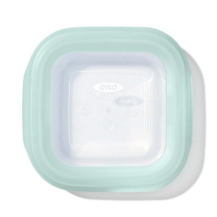 Baby Blocks Food Storage Containers (6 oz) - Opal
